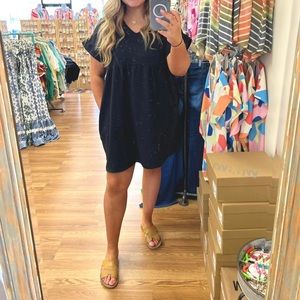 Brand new cotton bleu dress. Size small.